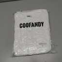 COOFANDY Mens Knit Polo Shirts Long Sleeve Casual Polo Sweaters Shirt Waffle Textured Collared Sweater (White, XXXL)