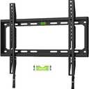 USX MOUNT Fixed TV Wall Mount with Low Profile for Most 26-60 Inch LED, LCD and Flat Screen TVs, Wall Mount Bracket with VESA Up to 400x400mm and Weight Capacity 99lbs,and Space Saving TV Bracket