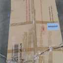 Christopher Knight Home Katarina Patio Acacia Wood Loveseat Furniture, Outdoor Loveseat Sofa with Comfy Fabric Cushions, 2-Seater Sofa with Handwoven Rope Backrest for Garden, Light Brown+Beige