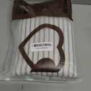 MIULEE Pack Of 2 Black Pillow Covers 24x24 Inch Striped Farmhouse Couch Throw Pillow Covers with Fringe Chic Linen Decorative Cushion Eruo Sham for Sofa Living Room Bed Outdoor Home Decor