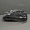 Non-Slip Neck Pillow for Recliner-Adjustable and Removable Leather Recliner Pillow-Neck Pain Relief Support Head Pillow for Travel Home Recliner Sofa Armchair(Black)