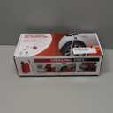 Fuel Transfer Pump with 51'' Extra Long Hose, Automatic Fuel Transfer Gas Can Pump Battery Powered with Auto-Stop High Flow Rate 3 Can Adapters Compatible with Lawnmowers