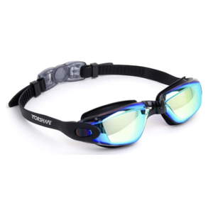 Swim Goggles 1 Pack Anti Fog Swimming Goggles, No Leaking UV Protection Pool Goggles for Adult Men Women Youth (Aqua)