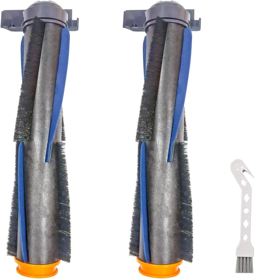 2 Pack Replacement Parts Roller Brush for Shark AI RV2300S RV2310 RV2310AE AV2310 AV2310AE RV2320S UR2350AE AV2501S AV2501AE RV2502AE, Main Brush for Shark Matrix RV2300 Robot Vacuum.