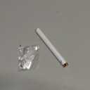 Upgraded Eyebrow Trimmer, Precision Facial Hair Trimmer with Comb, Battery Operated Painless Electric Eyebrow Razor Facial Hair Remover Face Chin Neck, Upper-Lip, Peach-Fuzz