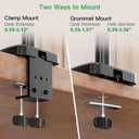 MOUNT PRO Single Long Monitor Arm, 13 to 32 inch Computer Monitor Desk Mount, Extra Long Adjustable Screen Stand, Tall Display Mount with Tilt, Swivel, Rotation, Hold up to 19.8lbs, VESA 75/100mm