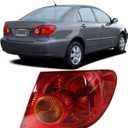 RH Outer Tail Light Assembly Replacement for Toyota Corolla 2003-2008 Passenger Side 8155002290 TO2801154