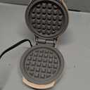 bella Snack-n-Store Mini Waffle Maker, EverGood Ceramic Nonstick Coating, Cord Wrap, Ready Indicator Light & Cool Touch Handles, Stackable Design & Customizable Plates, 400 Watt, Blossom