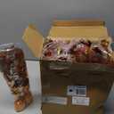 Lyrow 18 Pieces Fall Maple Leaves Table Centerpiece Metallic Foil Spray Centerpieces Autumn Party Decoration for Thanksgiving Harvest Seasonal Event Table Decor, Yellow Gold Orange Red(Classic)