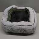 INVENHO Small Dog Bed Washable Orthopedic Calming Warming Durable Pet Bed with Anti-Slip Bottom