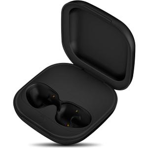 Jinstyles Charging Case Replacement Compatible for Beats Fit Pro, Portable Charger Case Support to Wireless Pairing, with Sync Button, 700mAh Built-in Battery, Charge Earbuds 3 Times, Black