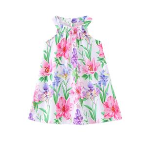 Toddler Dress 2T 3T Girls Clothes Orange Ruffle Sleeveless Girls Dresses Halter Beach Sundress Toddler Summer Outfits Dresses for Girls 2 3 Year Old