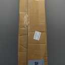 ChrisDowa Cordless Zebra Blinds for Windows, Dual Layer Free-Stop Light Filtering Window Roller Shades, Pull Down Privacy Zebra Shades for Home, Office, Bedroom, Door (23" W x 72" H, White)