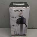 Airpot Coffee Dispenser Thermal with Pump,3L/102 Oz Insulated Stainless Steel Large Airpot Coffee Carafe Lever Action for Hot/Cold Water,Thermal Carafe for Hot Cocoa for Parties (101.4 Ounces)