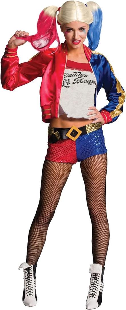 Rubie's Women's Suicide Squad Deluxe Harley Quinn Costume, S