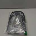 Clear Sling Bag for Stadium Events, Crossbody Bag for Women - Stadium Approved (Black)