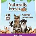 Naturally Fresh Cat Litter Made From Walnut Shells, Pellet Non-Clumping, Sustainable, and Upcycled, 26 Lbs (light brown)