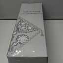 Loom and Mill Luxury Fabric Tablecloth 60 x 104 Inch, Christmas Damask Jacquard Table Covers with Tassels for Dining Kitchen Tabletop Party Banquet Holiday Decoration(Red, 60x104 in)