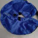 BENCMATE Inflatable Dog Cone Collar Alternative, Soft Dog Cone for Small Medium Large Dogs and Cats, Neck Recovery ECollar Donut Collar After Surgery (Medium+, Blue)