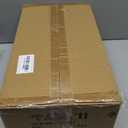 Brushed Nickel Bathroom Light Fixture, Industrial Up & Down Wall Vanity Sconce Indoor Farmhouse Glass Rods Bath Vanity Light Mirror Lighting Lamps Wall Mounted E12 Socket(Without Bulbs), 19.69IN