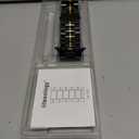 iiteeology Carbon Band Compatible with Apple Watch 49/46/45/44/42mm 42 Series 11/41/40/38mm, Women Men Light Genuine Carbon Fiber Band for iWatch Ultra 3/2/Series 11-1 (Black)