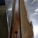 Wood Handrails, Indoor Non-Slip Staircase Handrail,Retro Rustic Wall Mount Railings Handrails, Home Loft Corridor Support Rod,Industrial Pipe Support, Easy to Install (Dark Wood, 7FT)