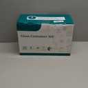 HOMBERKING [12 Piece Glass Food Storage Containers with Lids, Glass Meal Prep Containers, Airtight Lunch Bento Boxes, BPA-Free & Leak Proof, Oven, Freezer and Dishwasher Safe (6 lids & 6 Containers) (Black)