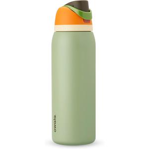 Owala FreeSip Insulated Stainless Steel Water Bottle with Straw, BPA-Free Sports Water Bottle, Great for Travel, 40 Oz, Camo Cool