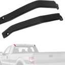 Rear Roof Drip Trim Upper Exterior Cab Corner Roof Molding Panel without Rivet Fits For Ford F-150 F150 King Ranch Lariat Regular Cab, Super Cab, Crew Cab 2009 2010 2011 2012 2013 2014