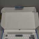 Chilkey ND75 Aluminum Keyboard 75% Percent Wireless Gaming Mechanical Keyboard with LCD Screen, Quick Assembly, BT/2.4G/USB-C, Hot Swappable Per-Key RGB Custom Key Board for Laptop Office PC (1.6mm PCB Non Flex Cut, White)