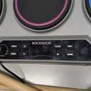 ROCKSOCKI Electronic Tabletop Drum Set, Portable Digital Drum Kit 7 Velocity Sensitivity Drum Pads, LED Music Level Light, USB-MIDI Mac & PC Support, Ideal Gift for Adult and Beginners