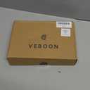 VEBOON Men's Short Sleeve Button Down Shirts Cotton Lightweight Stretch Moisture Wicking Dress Shirt with Pocket (Medium, Black)