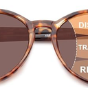 LianSan 1 Pack Progressive Multifocus Sunglasses for Women - Ladies Multifocal Sun Readers Reading Glasses with UV Protection(Tortoise,+2.5x)