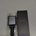 LISEN Retractable Car Charger USB C [Upgraded Dual Type C] 75W Fast 4 in 1 Car Charger for iPhone 17, Road Trip Essentials Gifts for Men Women, Car Accessories for Galaxy S26 Phone 17e 16 15 Pro Max (Grey)