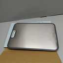 Stainless Steel Cutting Boards for Kitchen, Non Toxic Double Sided Cutting Board, 2-in-1 Wheat Straw PP, Large Chopping Board for Meat and Fruit, Non-Slip, Gifts for Housewarming 1611