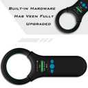 Smoostart Multifunction Bluetooth Microchip Scanner, Pet Microchip Reader with Latest Operating System, FDX-B/EMID 500 Records Data History Locally Available Or Upload to PC/Cell Phone/PAD