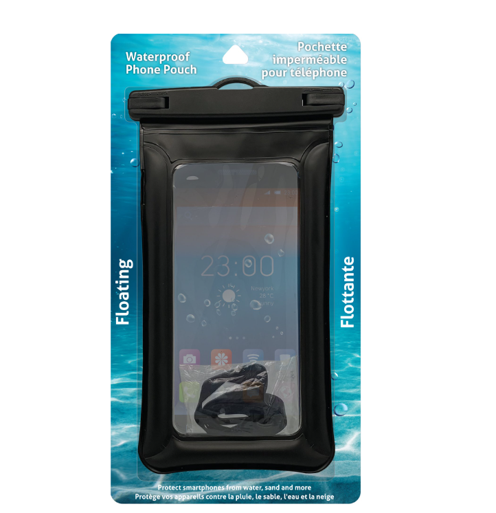 Waterproof Floating Phone Pouch, 2 Pack