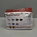 Homemate Heated Blanket Electric Throw - 50"x60" Heating Blanket Throw 1/2/4/6/8 Hours Auto-Off 10 Heat Levels Over-Heat Protection Luxury Faux Fur Sherpa ETL Certification