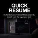 Seagate Storage Expansion Card 2TB Solid State Drive - NVMe SSD for Xbox Series X|S, Quick Resume, Plug & Play, Licensed (STJR2000400) Black