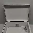 ABS Electrical Junction Box, Ventilated Design, Cable Grommets, IP65 Waterproof Enclosure, Indoor/Outdoor Use with Mounting Panel. (Grey Cover, 15.5"x11.5"x6.2")