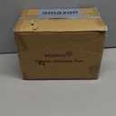 13 Inch Ceramic Christmas Tree, Tabletop Christmas Tree with Multicolored LED Lights and Star, Battery Operated Vintage Lighted Ceramic Tree for Home Office Table Holiday Decorations, White