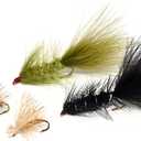 24/32/56 Premium Fly Fishing Flies Assortment | Dry, Wet, Nymphs, Streamers, Wooly Buggers, Caddis | Trout, Bass Fishing Lure