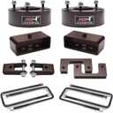 3.5" Front + 3" Rear Full Leveling Lift kit Compatible with 2007-2018 Silverado 1500 Sierra 1500 2WD/4WD, 2019-2024 Silverado/Sierra 1500 2WD, Include Rear shock extensions