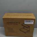 Under Sink Organizer, 2 Tier Pull Out Bathroom Cabinet Organizers and Storage L-Shaped,Multi-Purpose Metal Sliding Drawer Storage Shelf for Kitchen Bathroom, 1 Pack Grey (Gray)