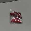 3 Set of 4inch Red Hair Clips in Transparent Wine, Bright, and Deep Wine Red, Made with PC Material,Red Claw Clip, Emi Jay Hair Clip Alternative, gift for Mother's day