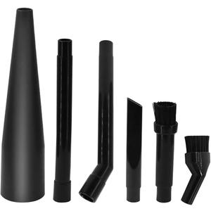 6 Pcs Micro Wet Dry vacuum attachment kit, Mini Cleaning Kit for Home, Office, Vehicle