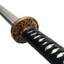 LOOYAR Japanese Samurai PU Foam Katana Sword for Cosplay & Display