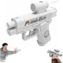 Prank Water Gun, Prank Squirt Gun, Compulsive Two-Way Water Guns, Reverse Water Gun Prank Shoots Back at User, Fun Office & School Pool Prank Summer Toy Gifts(White), 2 Pack