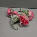 Mkono Peonies Artificial Flowers, Small Silk Flowers for Home Decor Indoor Fake Bouquet Faux Floral Arrangements Dining Table Centerpieces for Kitchen Party Decor Mixed Pink