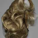 REEWES 70s Farrah Fawcett Wig - Vintage Blonde Synthetic Full Wig for Women - Feathered Disco Hair Wig